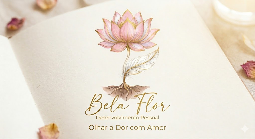 Detalhe de flor de lótus e elementos terapêuticos